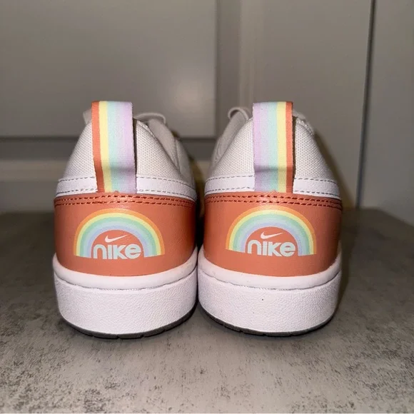 Nike Court Borough Low 2 SE Size 4.5Y - Picture 4 of 8